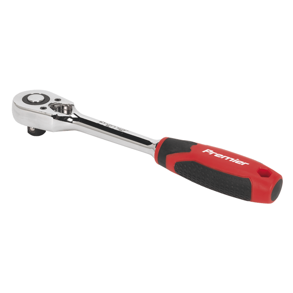 Pear-Head Ratchet Wrench with Flip Reverse 1/2"Sq Drive