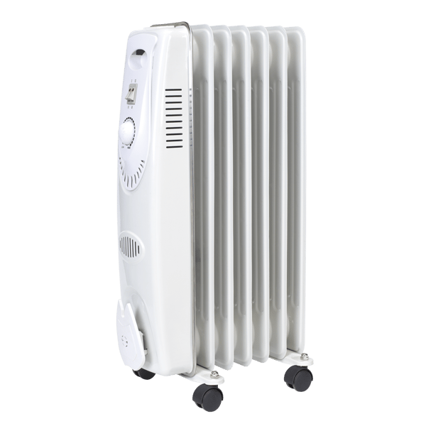 7-Element Oil Filled Radiator 1500W/230V