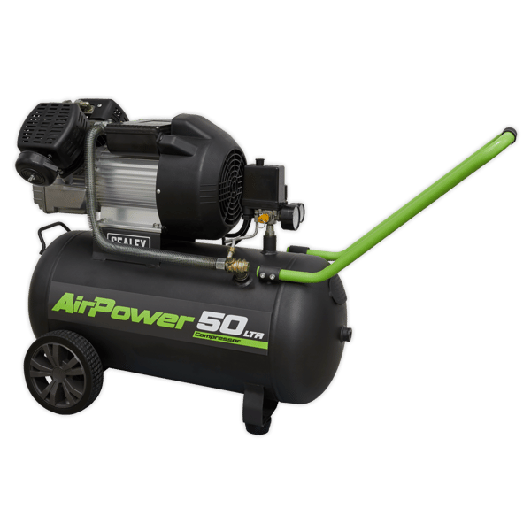 50L V-Twin Direct Drive Air Compressor 3hp