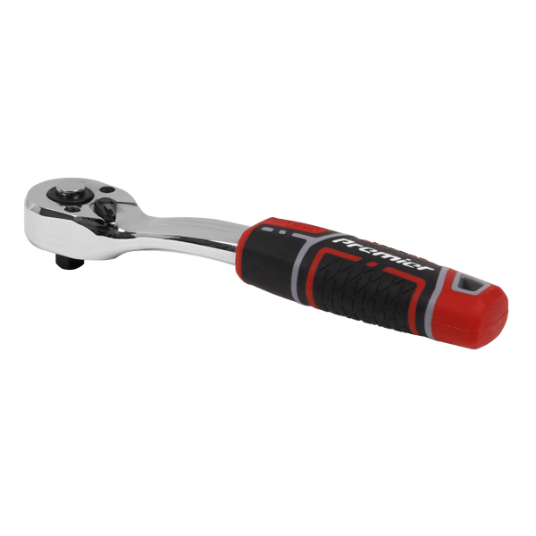 Offset Ratchet Wrench with Flip Reverse 1/4"Sq Drive