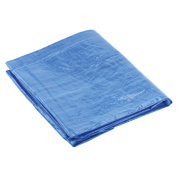 Tarpaulin 3.66 x 4.88m - Blue