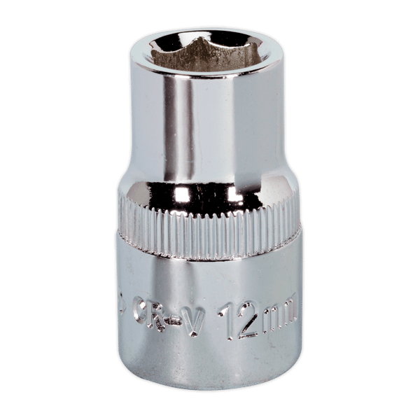 Fully Polished Socket 1/2"Sq Drive 12mm