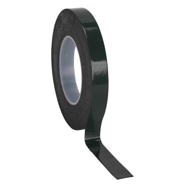 Double-Sided Adhesive Foam Tape 19mm x 10m - Green Backing