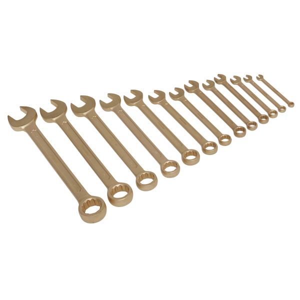 Non-Sparking Combination Spanner Set 13pc