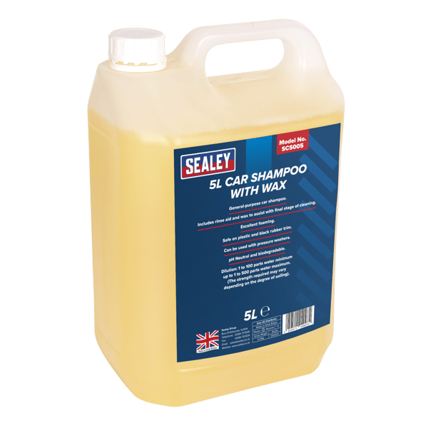 Car Shampoo with Wax 5L