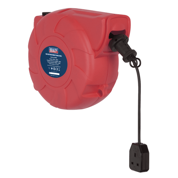 15m Retractable Cable Reel System 1 x 230V