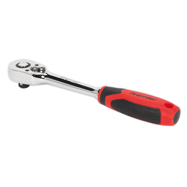 Pear-Head Ratchet Wrench with Flip Reverse 3/8"Sq Drive
