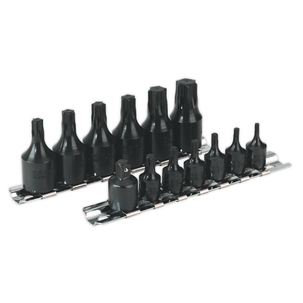 TRX-Star* Socket Bit Set 1/4" & 3/8"Sq Drive 13pc