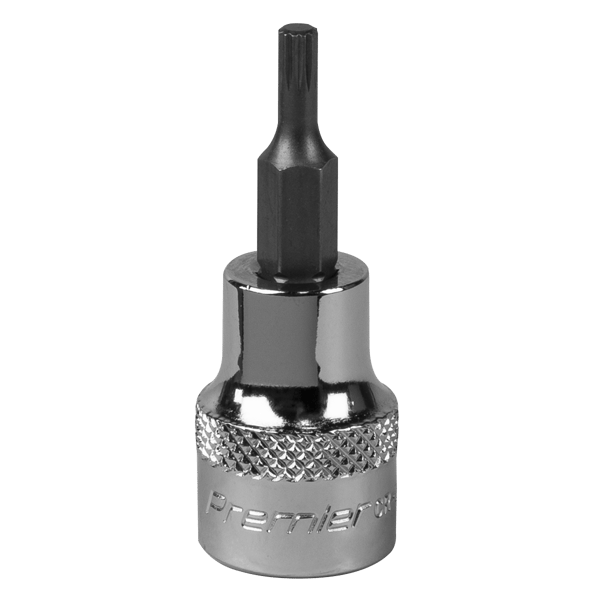 Spline Socket Bit 3/8"Sq Drive M4