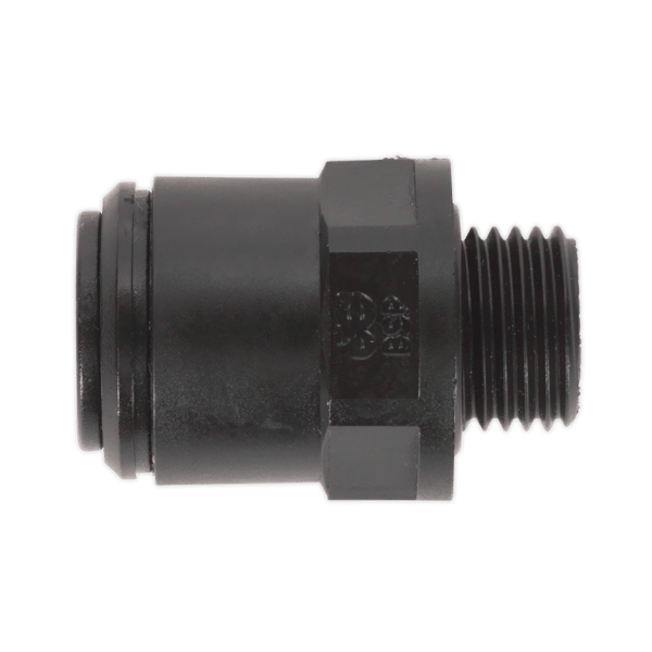 John Guest(R) Straight Adaptor 6mm x 1/4"BSP - Pack of 5
