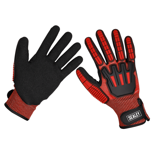 Cut & Impact Resistant Gloves, X-Large - Pair