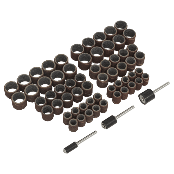 Rotary Tool Sanding Bands Set 63pc