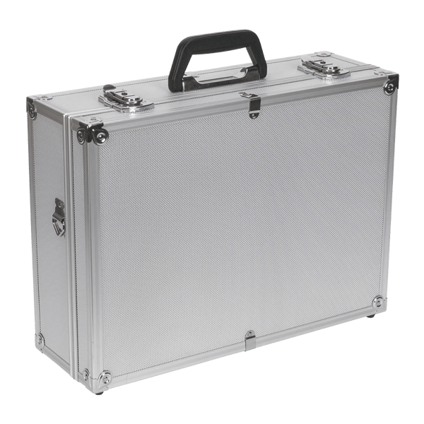 Aluminium Tool Case with Square Edges