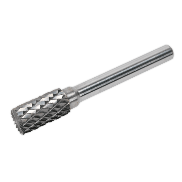 Cylindrical Front End Cut Tungsten Carbide Rotary Burr 10mm