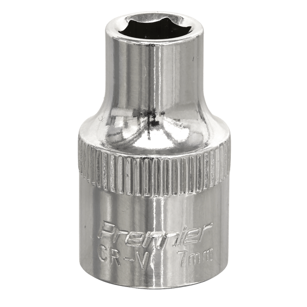 Fully Polished Socket 3/8"Sq Drive 7mm