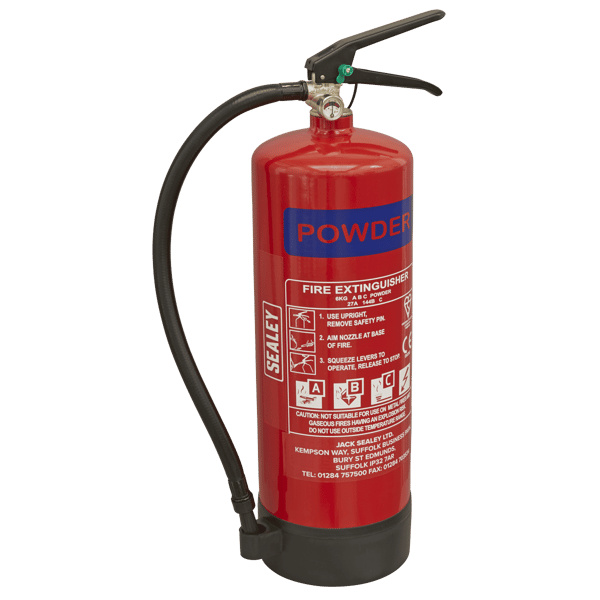 Dry Powder Fire Extinguisher 6kg