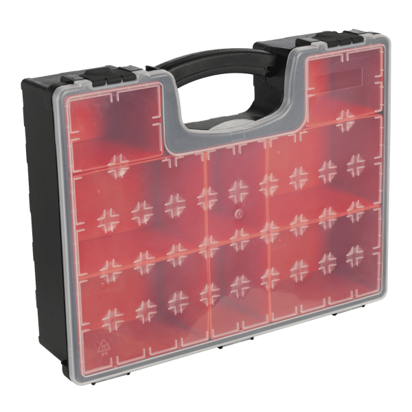 Parts Storage Case with 8 Removable Compartments