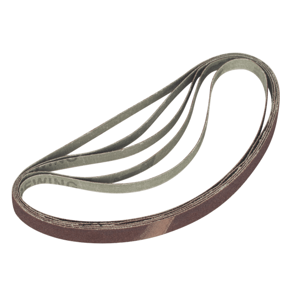 12 x 456mm Sanding Belt 100Grit - Pack of 5