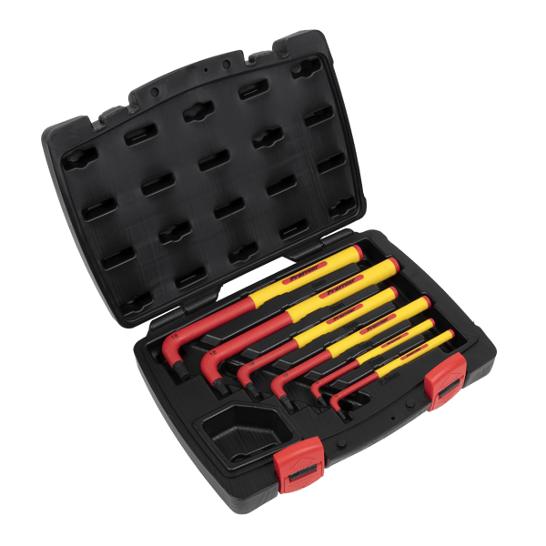 Extra-Long Hex Key Set 6pc - VDE Approved
