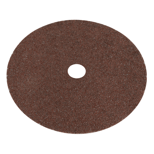 175mm Fibre Backed Sanding Disc 24Grit - Pack of 25