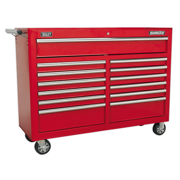 Superline PRO(R) Rollcab 13 Drawer - Red