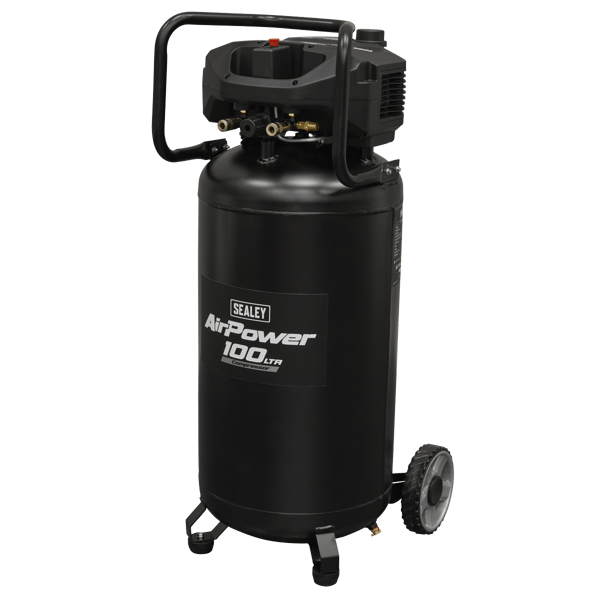 100L Oil Free Belt Drive Vertical Compressor 2.5hp