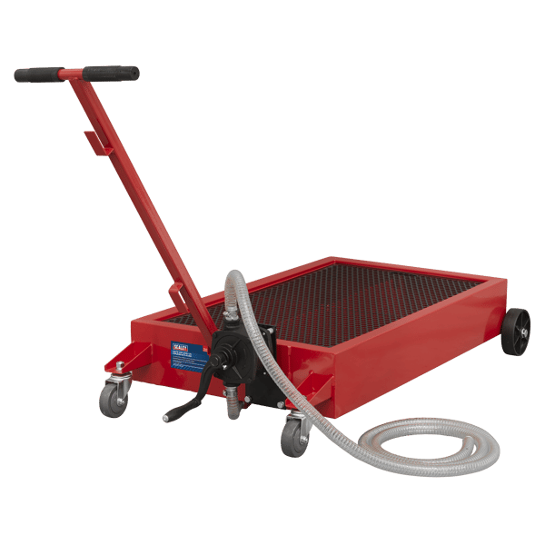 Low Level Oil Drainer with Pump 64L