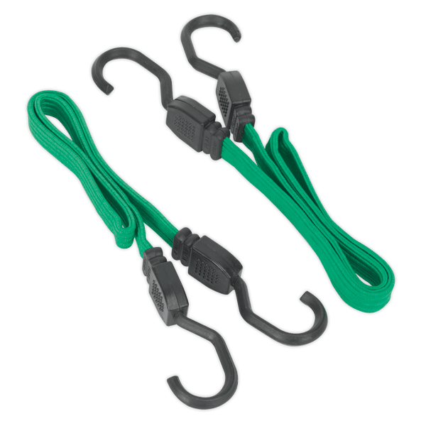 Flat Bungee Cord Set 610mm 2pc