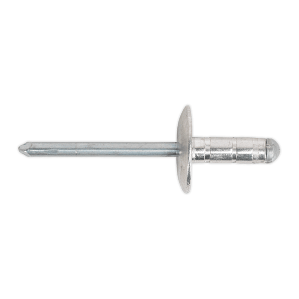 Aluminium Multi-Grip Large Flange Rivet 4.8 x 13mm - Pack of 200