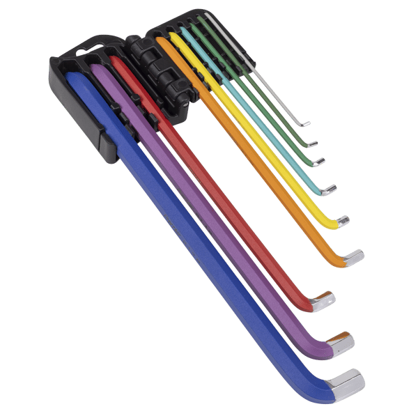 Premier Extra-Long Stubby Element Hex Key Set 9pc