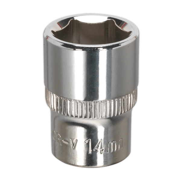 Fully Polished Socket 3/8"Sq Drive 14mm