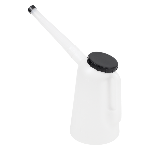 Oil Container with Lid & Flexible Spout 2L