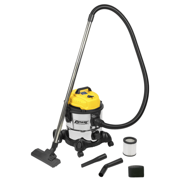 20L Vacuum Cleaner Wet & Dry Stainless Drum 1200W/110V