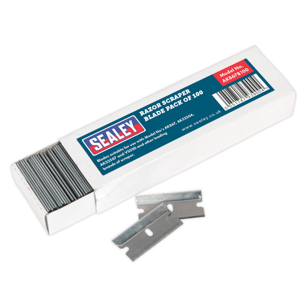 Razor Scraper Blade - Pack of 100