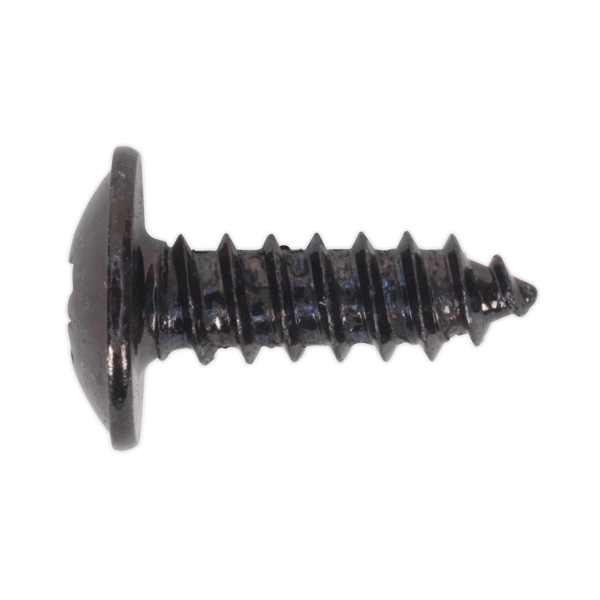 Self-Tapping Pozi Flanged Head Screw 4.2 x 13mm, Black - Pack of 100