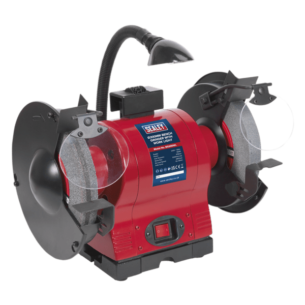 200mm Bench Grinder with Worklight 550W/230V