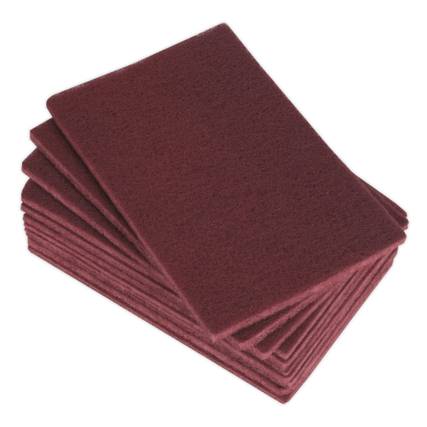 Abrasive Finishing Pad 150 x 230mm, Medium - Pack of 10