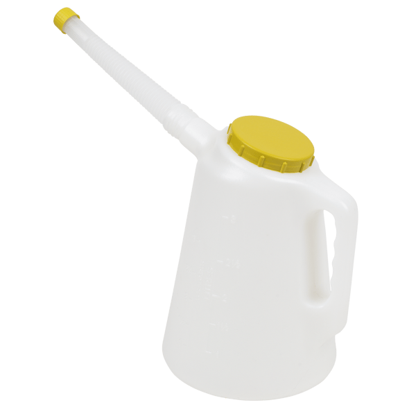 Oil Container with Lime Lid & Flexible Spout 3L