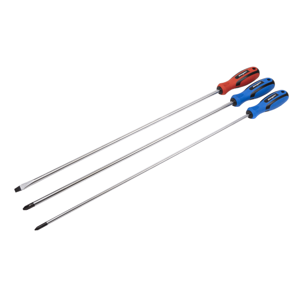 Siegen Extra-Long Screwdriver Set 3pc