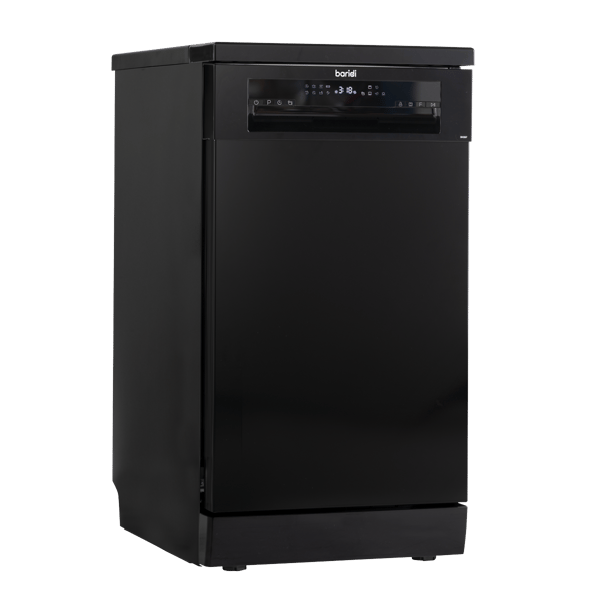 Slimline Freestanding Dishwasher 45cm Wide 10 Place Settings - Black
