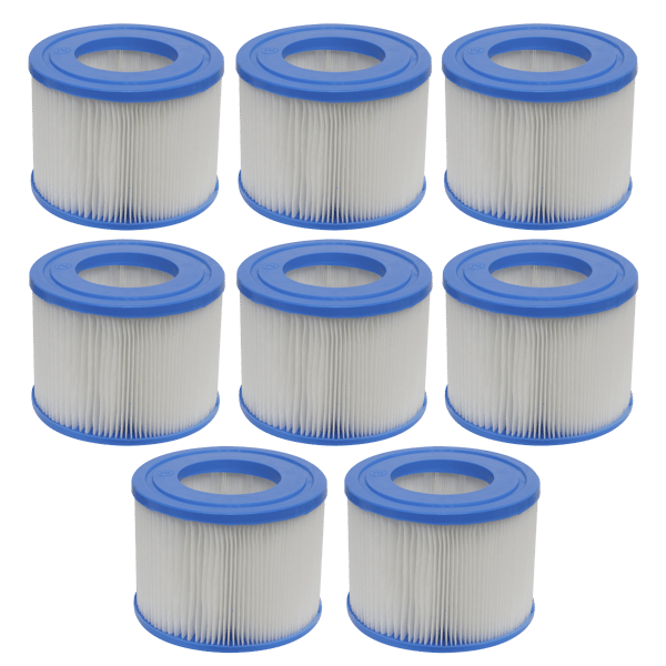 Hot Tub/Spa Filter Cartridge - Pack of 8