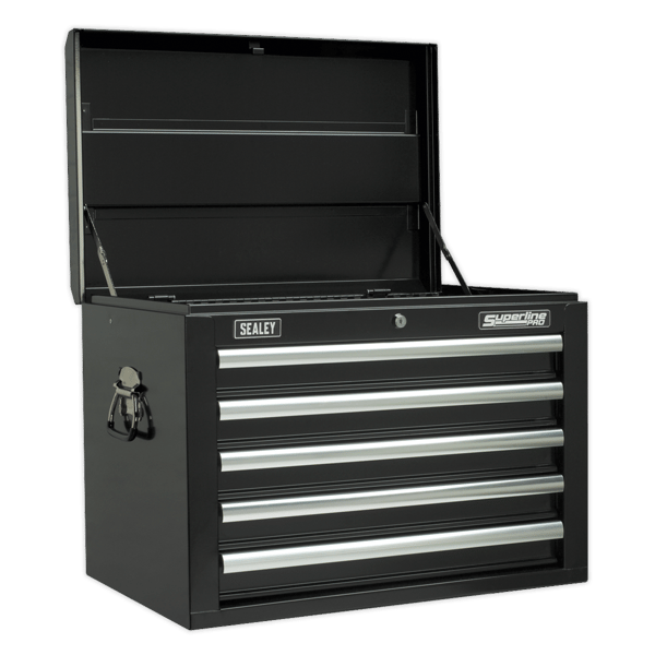 Superline PRO(R) Topchest 5 Drawer - Black