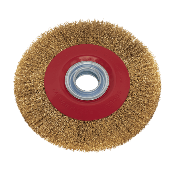 200 x 13mm Crimped Narrow Wire Wheel 32mm Bore
