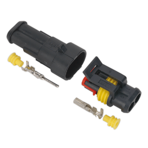 2-Way Superseal Male & Female Connector - 1 pair