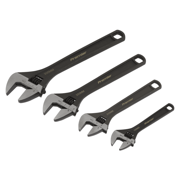 Adjustable Wrench Set 4pc