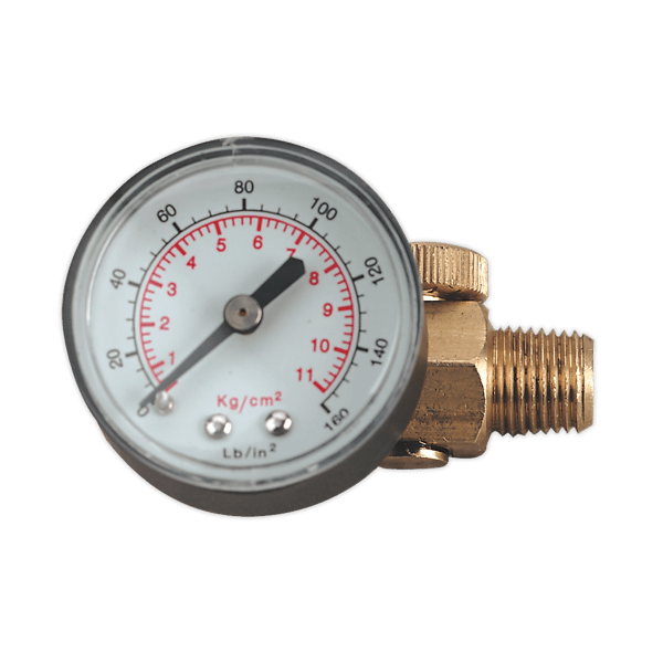 On-Gun Pressure Regulator/Gauge