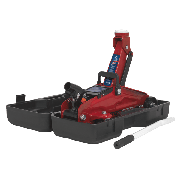 Short Chassis Trolley Jack with Storage Case 2 Tonne