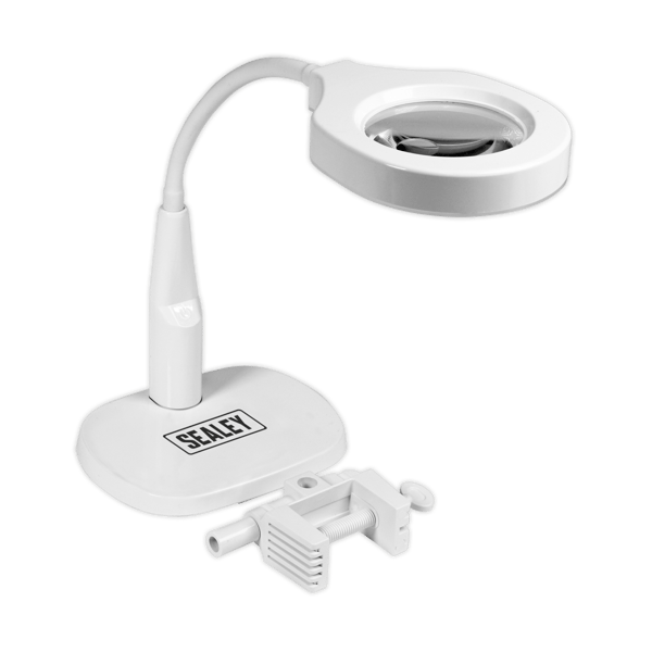 Dimmable Dual Mounting Magnifying Worklight 45 SMD LED 230V