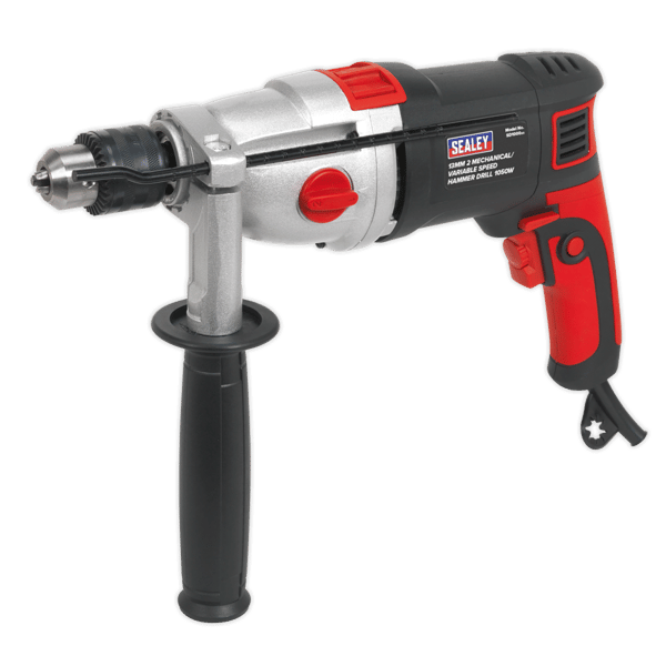 13mm 2 Mechanical Plus Variable Speed Hammer Drill 1050W/230V