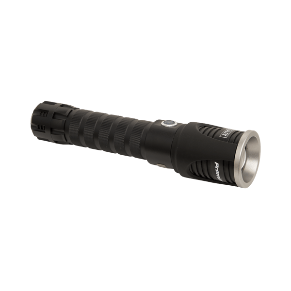 Rechargeable Aluminium Torch with Adjustable Focus 10W SMD LED